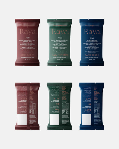 Bar Sampler | 3 Flavours · 6 Bars