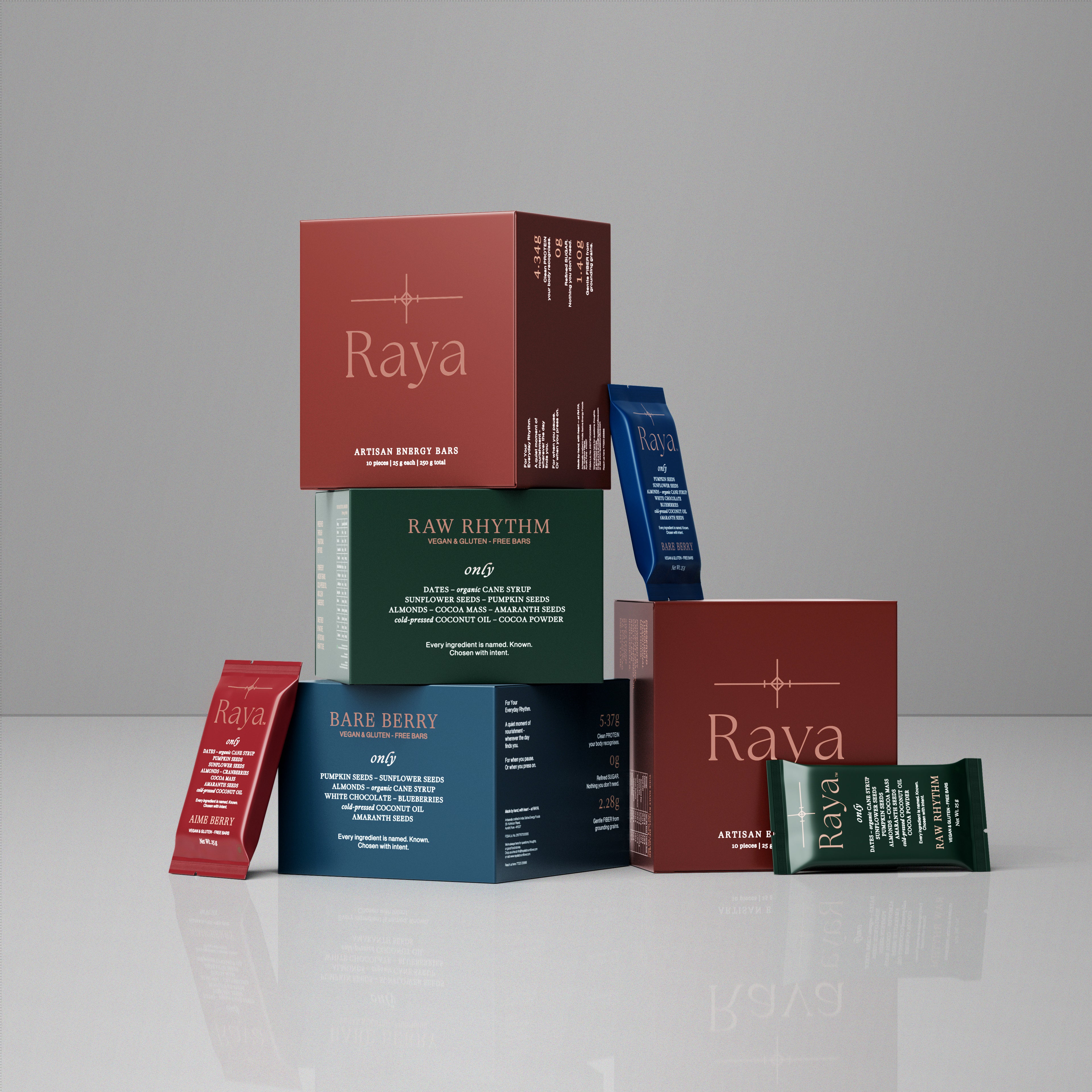 Bar Sampler | Try RAYA’s Signature Bars
